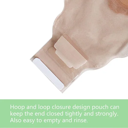 Vista 3 de Bolsa de ostomía para recién nacidos, bolsa desechable para heces (10 piezas)