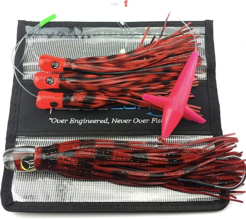 Vista 8 de Lobo Lures #200 Pelagic Magic Skipjack Hybrid Daisy Chain Marlin & Atún Trolling Señuelo Uretano Hecho en Estados Unidos