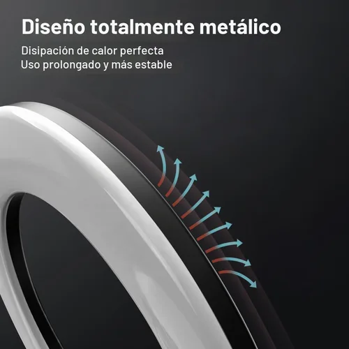 Vista 4 de Elitehood Anillo de luz de 12 pulgadas con soporte de trípode (72 pulgadas de alto) y soporte para iPad/teléfono, luces LED de círculo para selfie