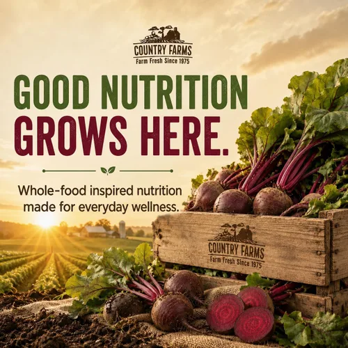 Vista 10 de Country Farms Bountiful Beets - Cápsulas de remolacha integral, superalimento de extracto de remolacha integral, refuerzo de óxido nítrico natural