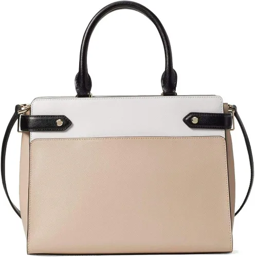 Vista 2 de Kate Spade New York Staci - Bolso de cuero Saffiano mediano