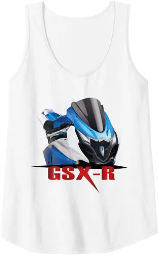 Vista 16 de GSXR Gixxer - Camiseta sin mangas para moto