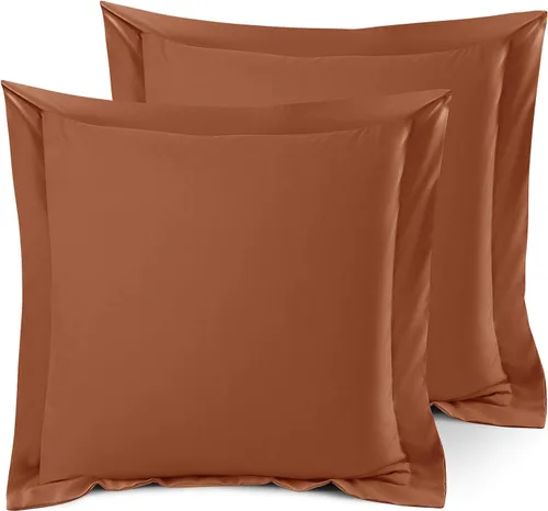 Vista 58 de Nestl Juego de 2 fundas tipo sham de almohada suaves - Fundas de almohada de microfibra de doble cepillado - Fundas de almohada de cama premium