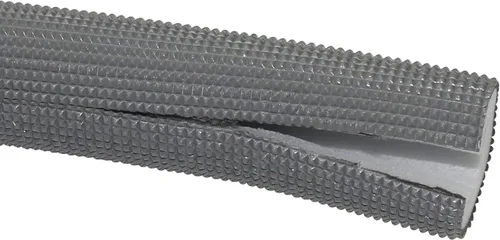 Vista 4 de Tubo de aislamiento para tuberías, BESUNTEK de 6 pies de longitud con preservación del calor, tubo de espuma aislado con agarre de soporte