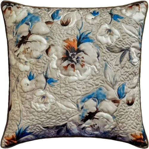 Vista 21 de The HomeCentric Funda de almohada personalizada, color plateado de 12 x 12 pulgadas, fundas de almohada de arpillera, enrejado y celosía y almohadas