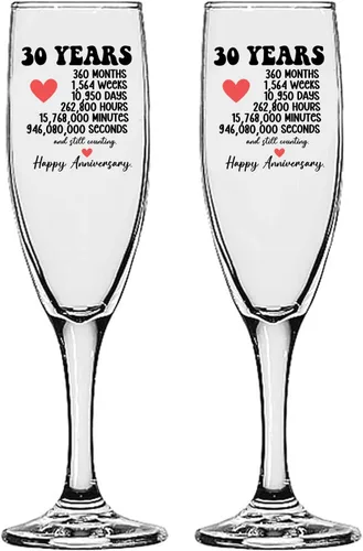 Vista 13 de GIFTS INFINITY® Juego de 2 copas de champán grabadas para boda con corazón de Infinity, copas personalizadas para brindis - Regalo para el Día