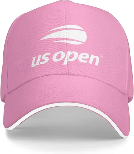 Vista 2 de US Open Tennis 2023 Sandwich Cap Unisex Gorra de béisbol clásica unisex ajustable Casquette Dad Hat