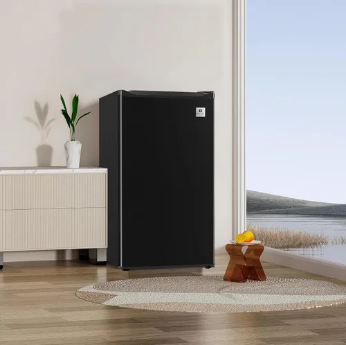 Vista 6 de RFR320 Mini refrigerador de una puerta con congelador, 3.2 Cu. Pie. capacidad - negro