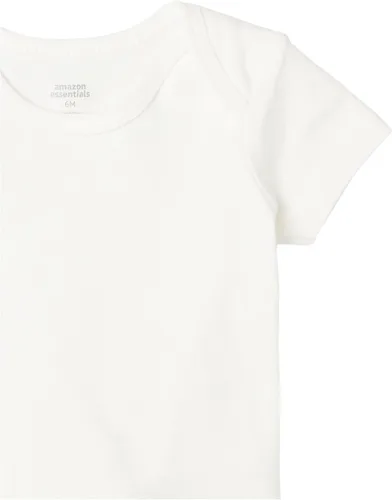 Vista 3 de Tienda Essentials Unisex Babies' Lap-Shoulder Tee, Pack of 6