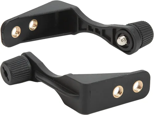 Vista 8 de VBESTLIFE Soporte binocular, en forma de L, trípode binocular estable, adaptador de montaje para observación de aves, estrella, luna