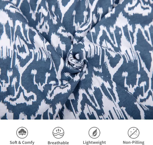 Vista 90 de LittleSpring Conjunto de verano para niñas con camiseta sin mangas y pantalones cortos florales