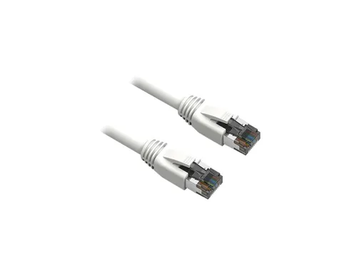 Vista 22 de Cable de red LAN de Internet RJ45 Cat8 RJ45 de 0.5 pies, interior/exterior, 24 AWG – Último 40Gbps 2000Mhz, resistente a la intemperie S/FTP