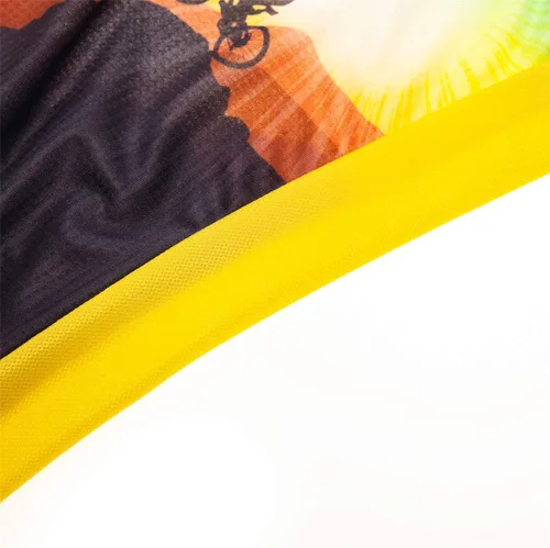 Vista 6 de Ciclismo Jersey Shorts Set Pro Equipo Bicicletas Ropa MTB Jerseys para Hombres