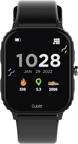 Vista 8 de Cubitt Teens - Reloj inteligente con rastreador fitness para adolescentes, con monitor de frecuencia cardíaca, presión arterial, oxígeno en sangre