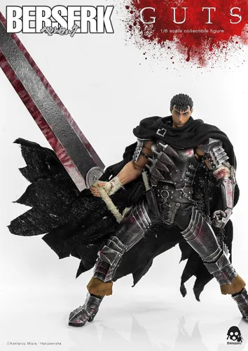 Vista 11 de Berserk: Guts (Espadachín Negro) Figura