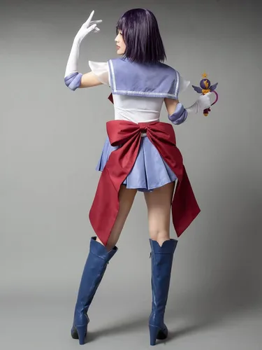 Vista 3 de Cosfun Vestido de disfraz de cosplay Super S Saturno para Halloween mp001408