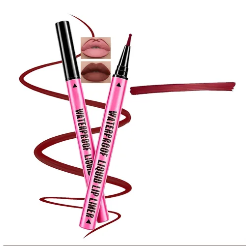 Vista 11 de Lápiz labial mate de larga duración para maquillaje de mujer 02