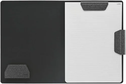 Vista 16 de LHiDS Creative Magnetic Business Portfolio Lite - Organizador de portafolio de currículum con portapapeles, clip para papel, bloc de escritura