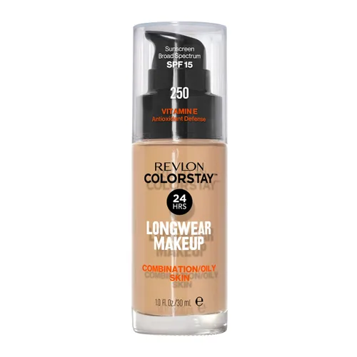 Vista 2 de Base de maquillaje Revlon ColorStay para pieles mixtas y grasosas con atomizador SPF15, 1 fl oz, 30ml