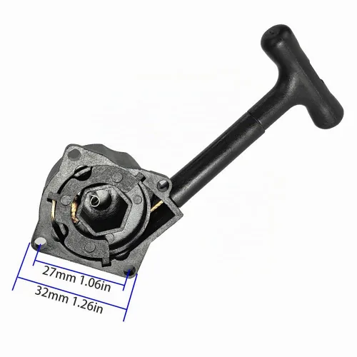 Vista 2 de RC Nitro Car Pull Starter R020 Arrancador de retroceso con rodamientos unidireccionales R025 de 0.472 in para motores 1/10 VX 16 18 SH 21