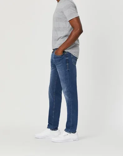 Vista 3 de Mavi Jake - Jeans ajustados de tiro regular para hombre, mid foggy williamsburg