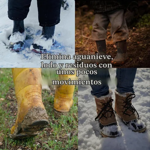 Vista 7 de El limpiador original de botas y zapatos de Scrusher es duradero y resistente a la intemperie