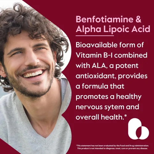 Vista 2 de BESTVITE Benfotiamina 150mg / Ácido alfa lipoico 300 mg (120 cápsulas vegetarianas) – Sin estearatos – Vegano – Sin gluten – Sin OMG