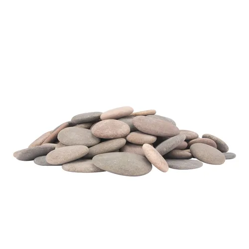 Vista 8 de Aproximadamente 100 piezas de rocas para pintar, 2.2"-3.5", planas, suaves - de río, para manualidades, piedras de bricolaje DIY, 18 libras