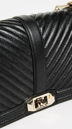 Vista 5 de Rebecca Minkoff Chevron Quilted Love Crossbody