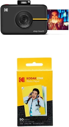 Vista 8 de Kodak Step Touch Cámara digital de 13 MP e impresora instantánea con pantalla táctil LCD de 3.5, video HD de 1080p - Suite de edición, Bluetooth