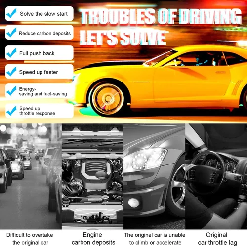 Vista 3 de Controlador de Respuesta del Acelerador, Controlador de Acelerador de 9 Unidades, Acelerador de Pedal Inteligente Electrónico para Carreras