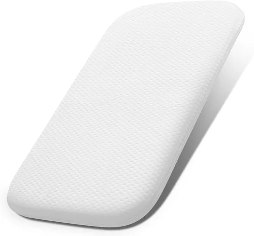 Vista 12 de Lisara Colchón para Moisés de Bebé, 30 x 18 pulgadas, Colchón de Espuma Viscoelástica de Gel de Doble Cara para Moisés con Cubierta Impermeable