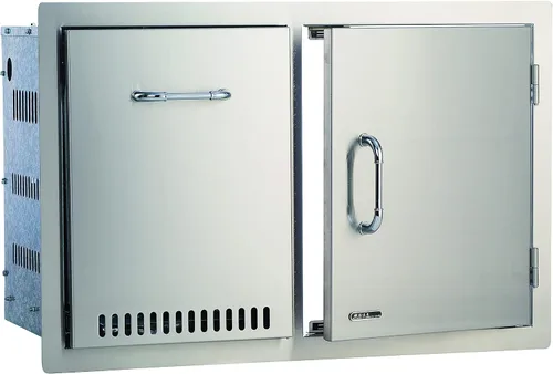 Vista 5 de Bull Outdoor Products 56985 Cajón doble, acero inoxidable