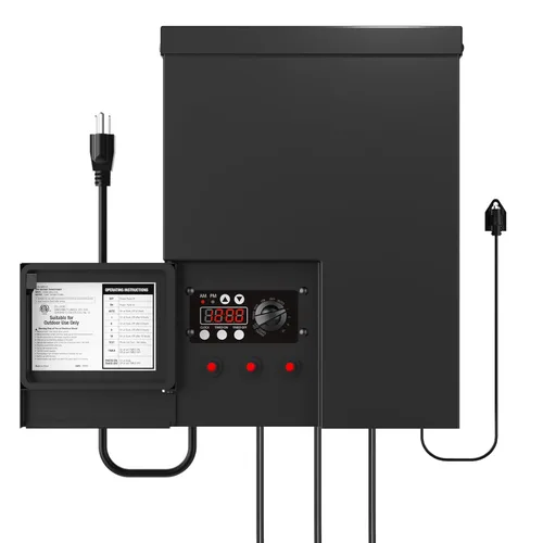 Vista 11 de Malibu 8100-9120-01 fuente de alimentación de 120 W para luminarias de bajo voltaje de exterior