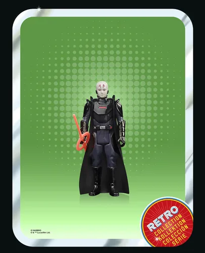 Vista 3 de STAR WARS Retro Collection Grand Inquisitor Toy - Figura de acción OBI-Wan Kenobi a escala de 3.75 pulgadas, juguetes para niños de 4 años