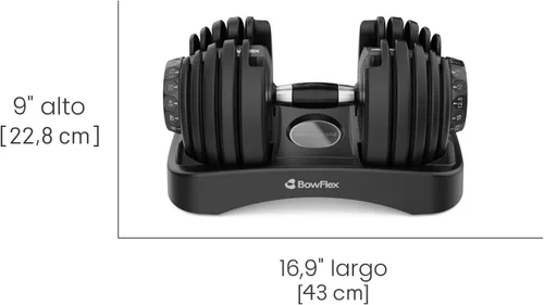 Vista 9 de BowFlex Results Series SelectTech Dumbbells