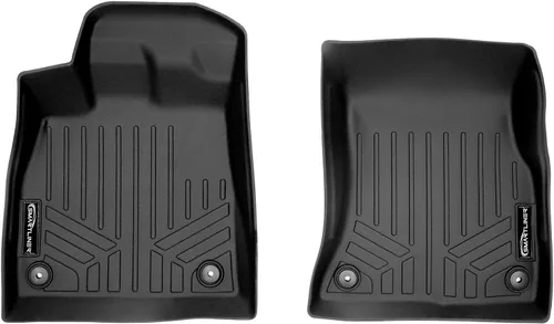 Vista 24 de MAXLINER Juego de alfombrillas de piso y forros de primera fila para Audi A4 / S4 Sedan / A4 Allroad 2017-2025