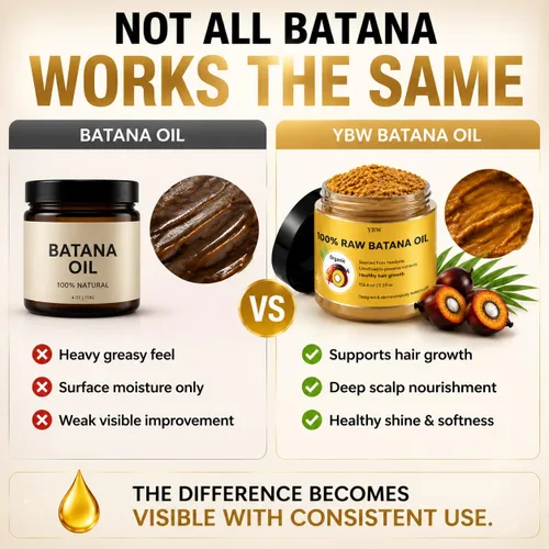 Vista 9 de Aceite de batana crudo por Dr. Sebi Aceite orgánico crudo de Honduras para el crecimiento del cabello, 100% puro y natural para un cabello más