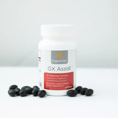 Vista 2 de DoTerra - Fórmula de limpieza GX Assist GI - 60 cápsulas blandas