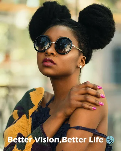 Vista 5 de JOOX Gafas de sol redondas polarizadas retro para mujer, gafas de sol vintage de gran tamaño con lente de protección UV 100%
