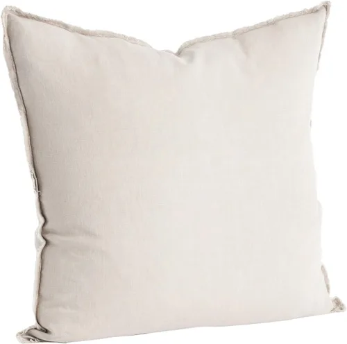 Vista 12 de SARO LIFESTYLE Almohada de diseño con flecos con relleno de plumón, negro, 20 pulgadas (13049.BK20S)