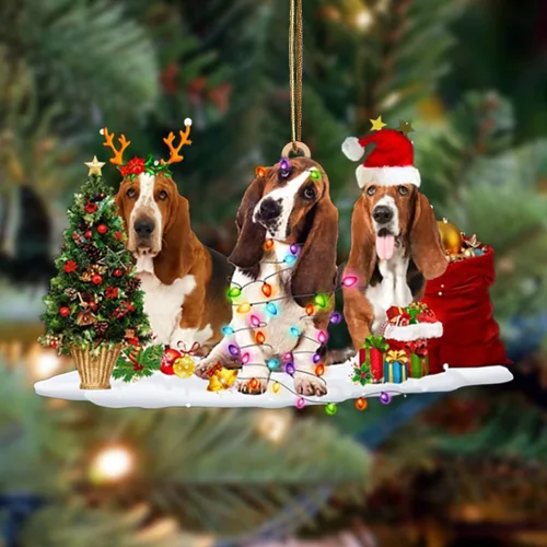 Vista 92 de Nazenti Adorno de Navidad personalizado con amigos Affenpinscher – Adorno de perro personalizado para amantes de las mascotas, acrílico plano