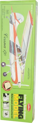 Vista 4 de Guillow's Kit de modelo de corte láser Cessna 170
