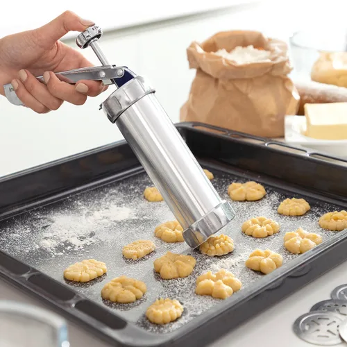 Vista 2 de Máquina para Hacer Galletas y Manga Pastelera 2 en 1 Prekies InnovaGoods