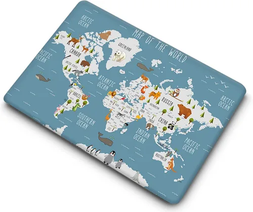 Vista 5 de Funda rígida para laptop compatible con MacBook Air de 11 pulgadas 2015 2014 2013 2012 2011 2010 versión modelo A1370 A1465, carcasa rígida