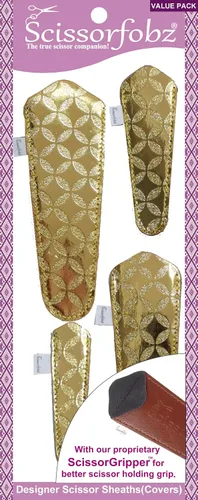 Vista 33 de Fundas protectoras para tijeras de diseño, para pequeñas tijeras de bordado, color verde mar, #SS-7