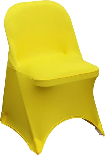 Vista 23 de YOUR CHAIR COVERS - Funda para silla plegable de elastano elástica, color negro