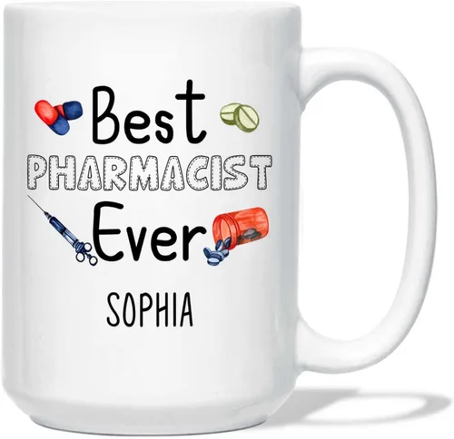 Vista 7 de This Is What An Awesome Pharmacist Looks Like taza, taza de farmacéutico personalizada, taza de café farmacéutico para farmacéutico, taza