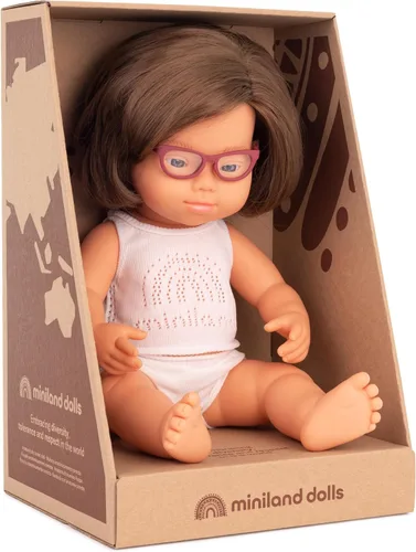 Vista 12 de Miniland Muñeca Niño Asiático 15'' (Caja) - Hecho en España, Anatómicamente Correcto, Calidad