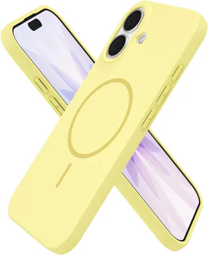 Vista 125 de Oakxco Funda de Silicona Mag Safe para iPhone 12 Pro Max, Funda Magnética Delgada y Fina Compatible con Carga Inalámbrica MagSafe, Bonita Funda